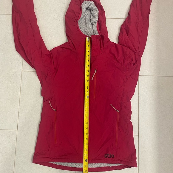 Stio Women’s Dawner Hooded Jacket size small berry pink - Picture 9 of 16